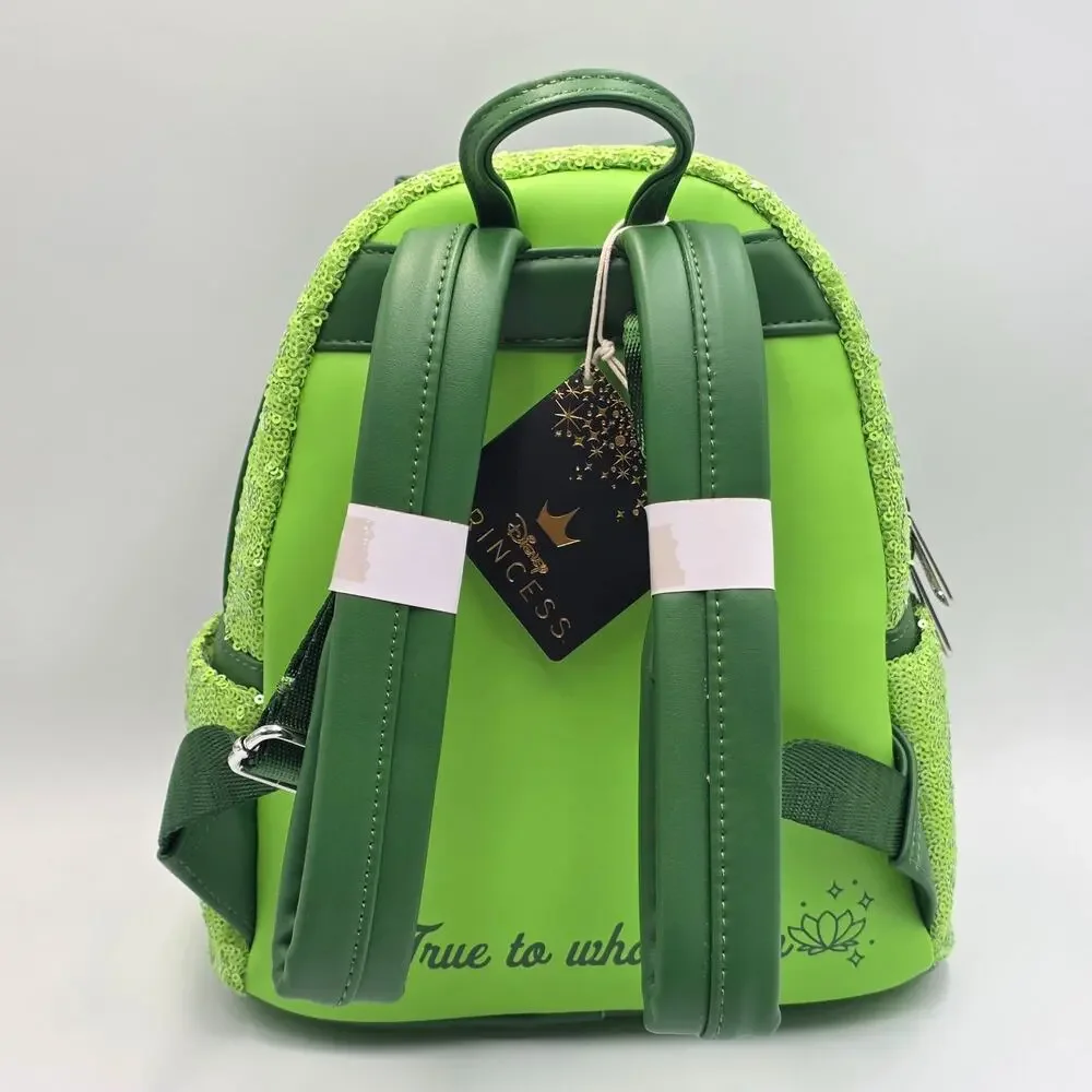 Loungefly Disney Mulan Sequin Mini Backpack New - Picture 6 of 8